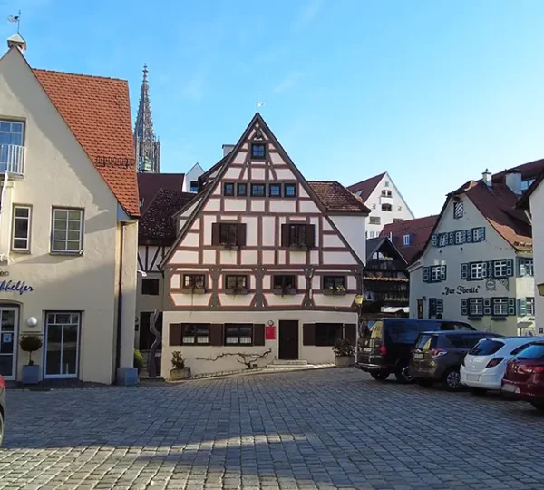 Am Saumarkt im Ulmer Fischer- und Gerberviertel