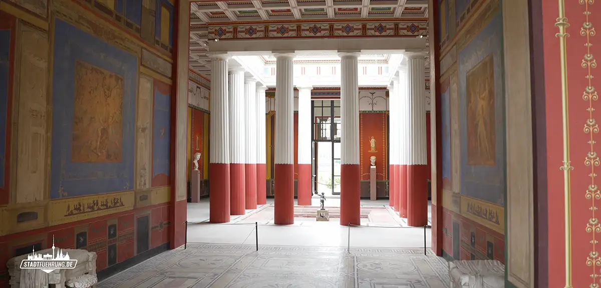 Atrium im Pompejanum Aschaffenburg