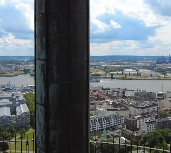 Aussicht vom Hamburger Michel