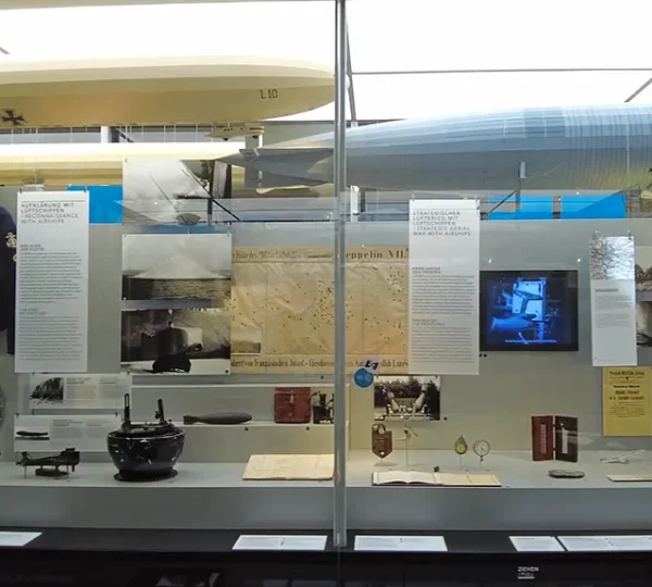 Ausstellungsstücke im Zeppelin Museum Friedrichshafen