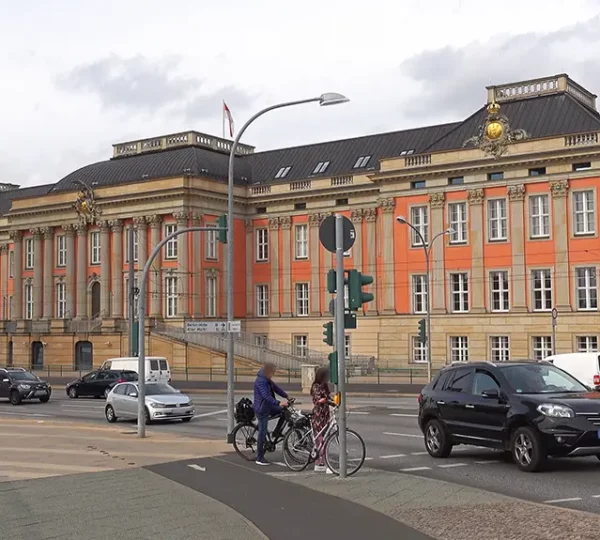 Blick aufs Potsdamer Stadtschloss