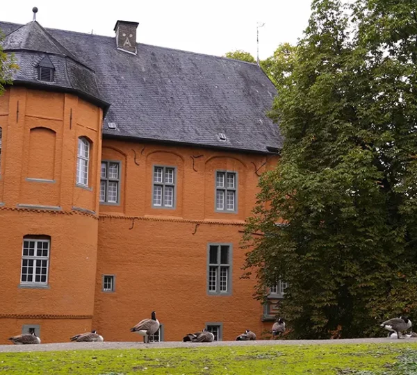 Ein Turm vom Schloss Rheydt