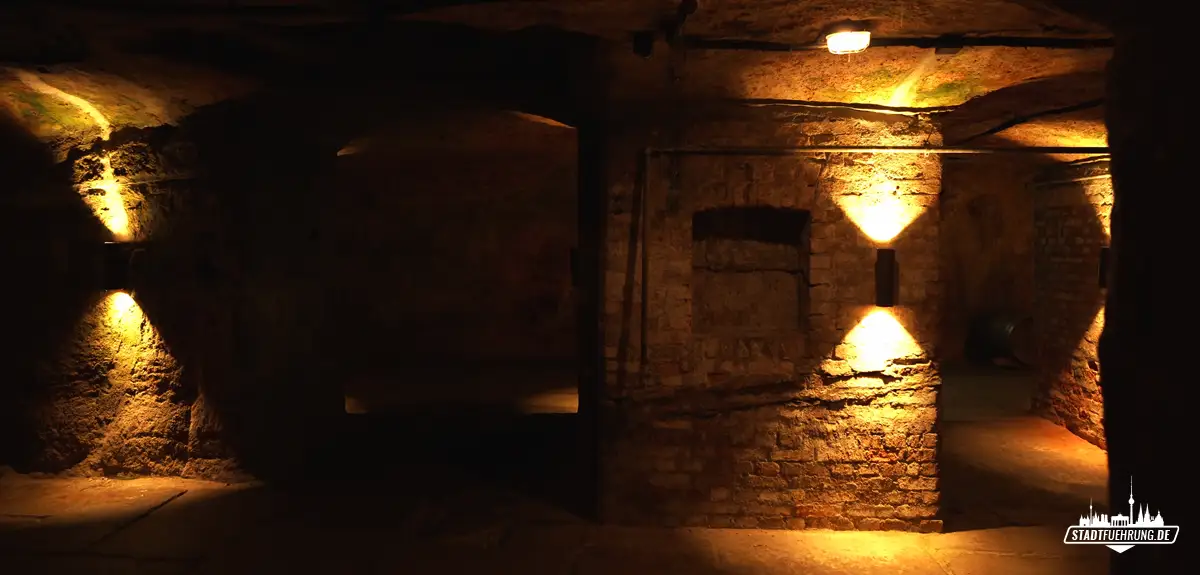 Gewölbe in den Historischen Felsengängen Nürnberg