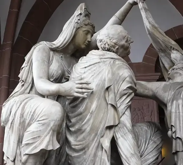Grabdenkmal für Friedrich Carl Joseph von Erthal in der Stiftsbasilika Aschaffenburg
