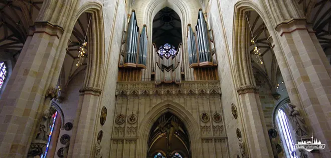 Hauptorgel im Ulmer Münster