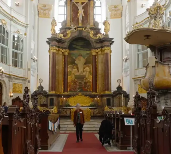 Innenraum des Hamburger Michel