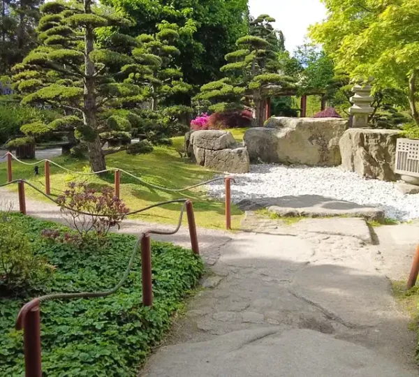 Japanischer Garten in der Parkanlage Planten un Blomen