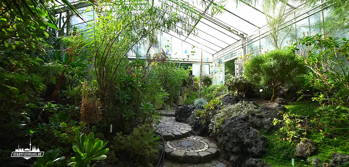 Kanarenhaus im Botanischen Garten Erlangen