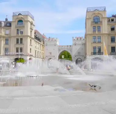 Karlsplatz (Stachus) in München