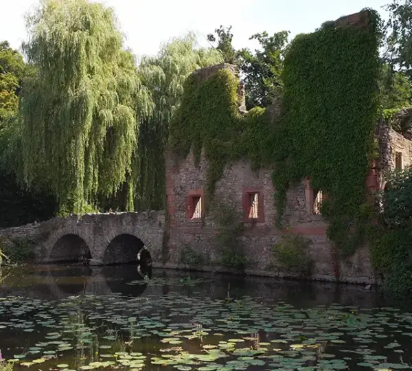 Kirchenruine zum Heiligen Grabe im Park Schöntal