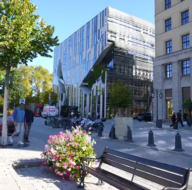 Königsallee in Düsseldorf