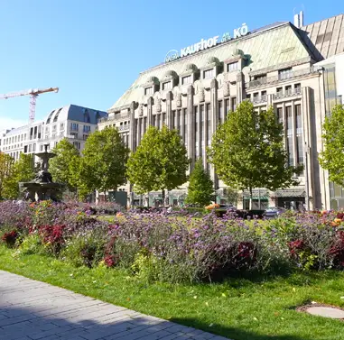 Königsallee in Düsseldorf
