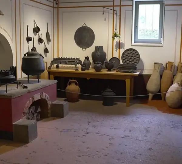 Küche des Pompejanum´s Aschaffenburg