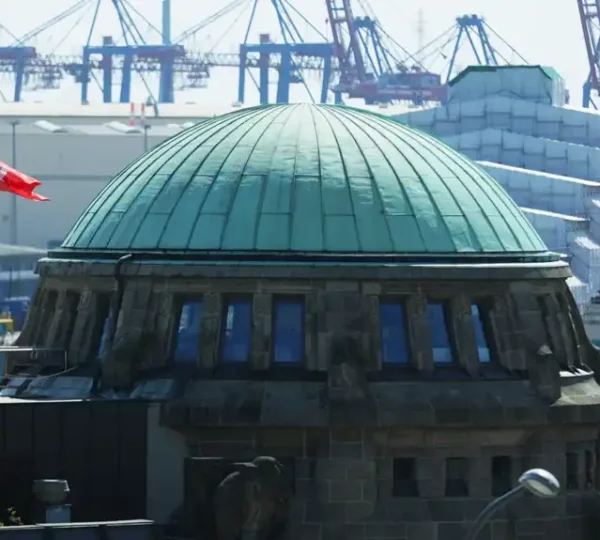 Kuppel der Landungsbrücken