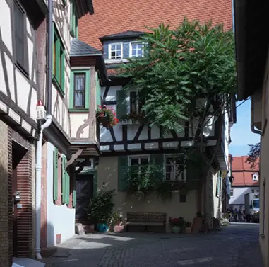 Metzgergasse und Kleine Metzgergasse in Aschaffenburg
