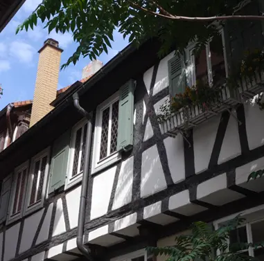 Metzgergasse und Kleine Metzgergasse in Aschaffenburg