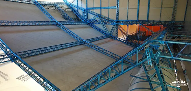 Nachbau eines Teils der LZ 129 Hindenburg