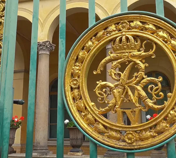 Das Grüne Gitter, der Haupteingang zum Schlosspark Sanssouci