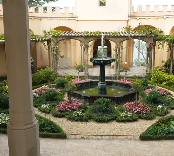 Pergolagarten im Schloss Stolzenfels