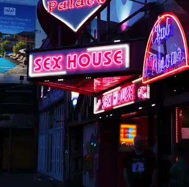 Reeperbahn in Hamburg