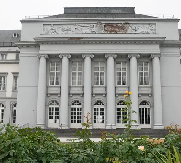 Rückseite vom Kurfürstlichen Schloss Koblenz