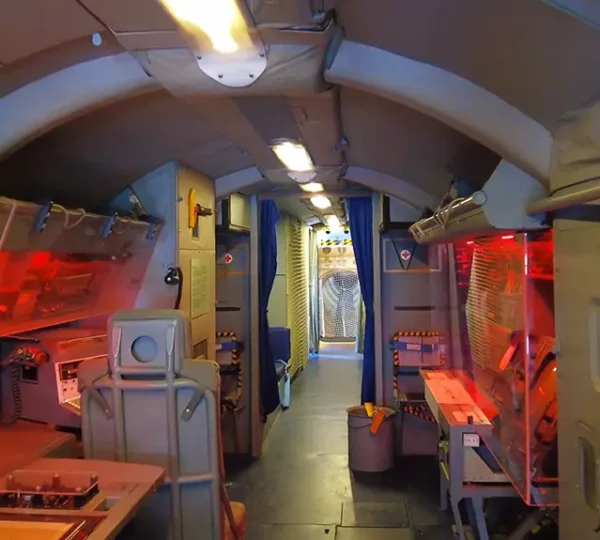Rumpf eines Flugzeugs im Dornier Museum Friedrichshafen