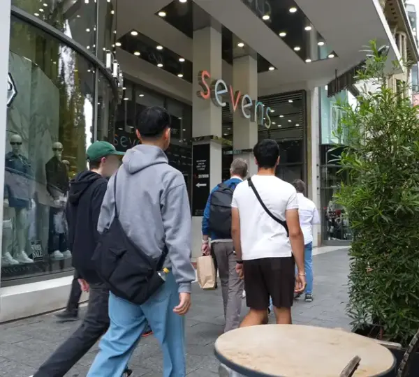 Schaufensterbummel auf der Königsallee