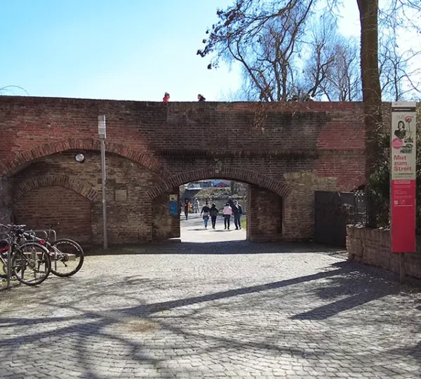 Ein Tor der Ulmer Stadtmauer