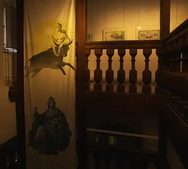 Treppenhaus im Stadtmuseum Erlangen